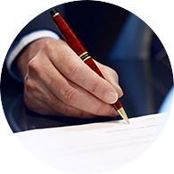 3. Sign the contract